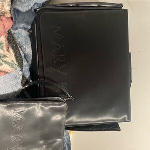 Mary Kay Cosmetics Consultant Sample And Tote Bag Organizer With Accessories